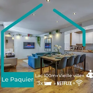Apartment Le Paquier - Mycosyapart, Vieille Ville, Calme, Lac 100m, Netflix, Annecy